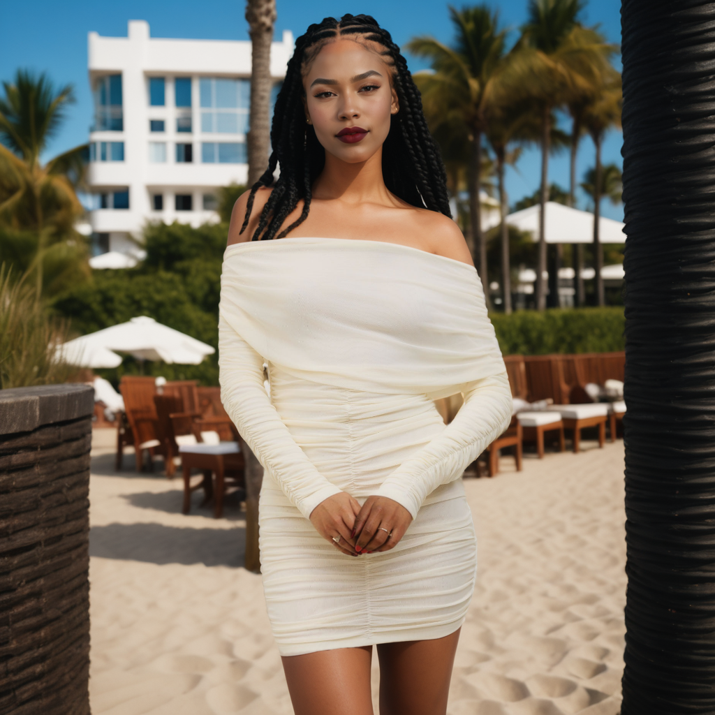 Off Shoulder Ruched Mini Dress